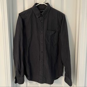 Mens Everlane Dark Gray Oxford (S)